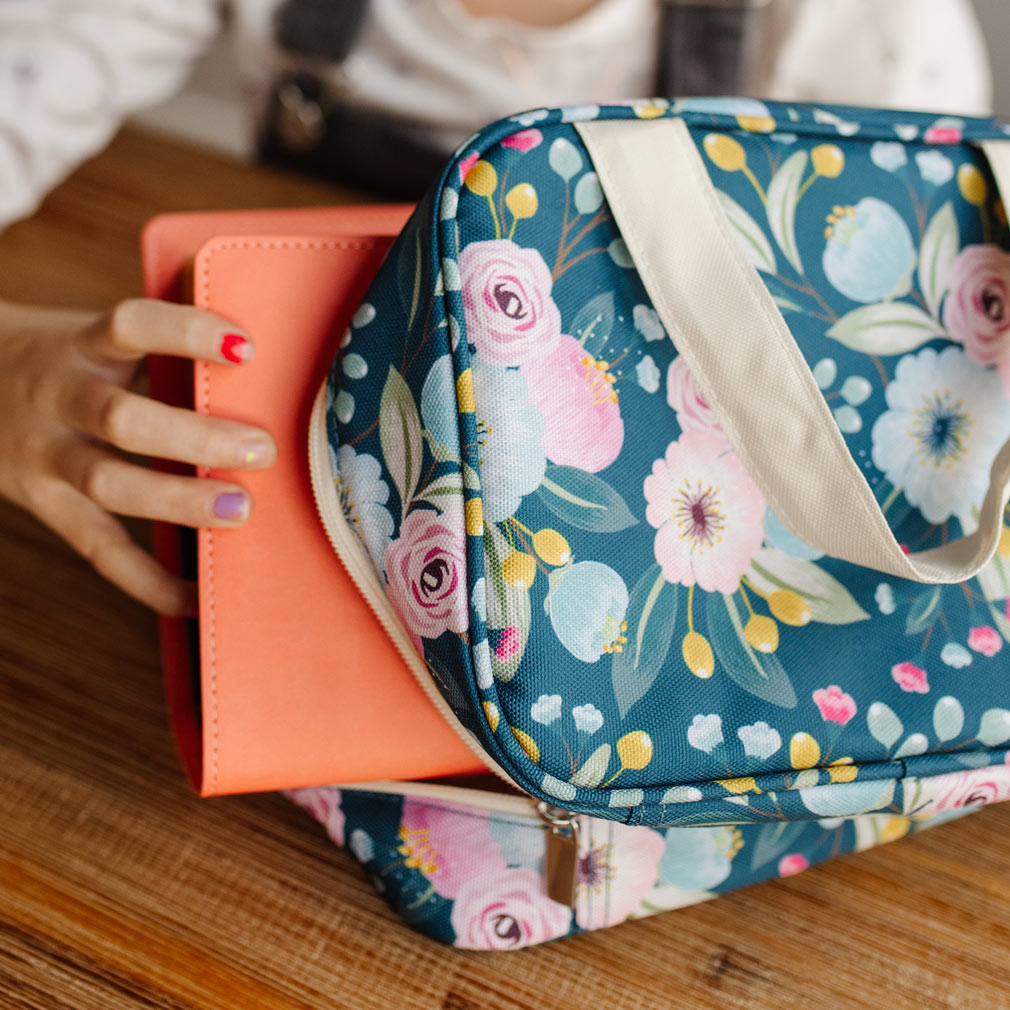 Floral LDS Scripture Case | Fits Quad or Triple & Bible